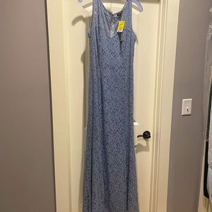 Blue lace Ignite evening gown size 12